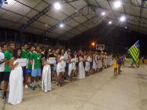 CEEP de Floriano realiza cerimônia de abertura do 7º interclasse.(Imagem:FlorianoNews)