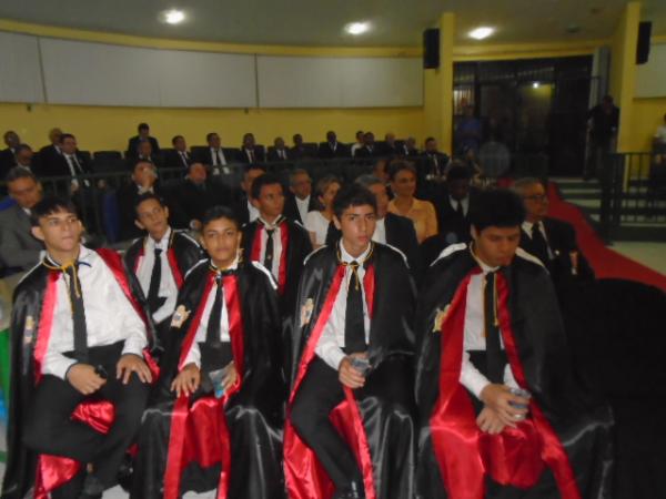 Câmara de Floriano homenageia Ordem DeMolay.(Imagem:FlorianoNews)