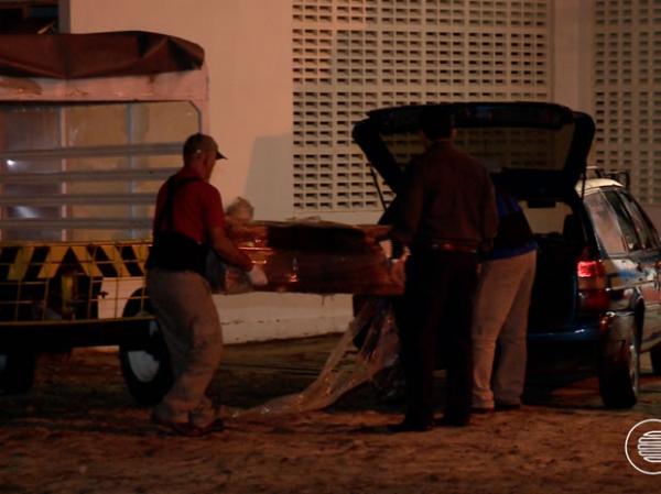 Corpo de Eduardo chegou a Teresina na madrugada desta segunda-feira.(Imagem:Reprodução/TV Clube)