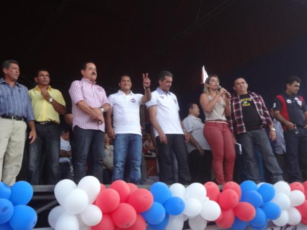 Convenção homologa candidatura de Gleydson Resende e Claudimê Lima em Barão de Grajaú.(Imagem:FlorianoNews)