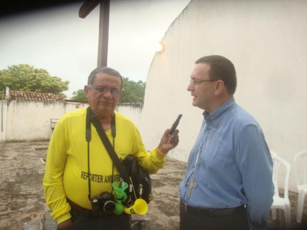 Alvorada na Paróquia de Santa Cruz - Entrevista com o Bispo Dom Valdemir(Imagem:redaçao)