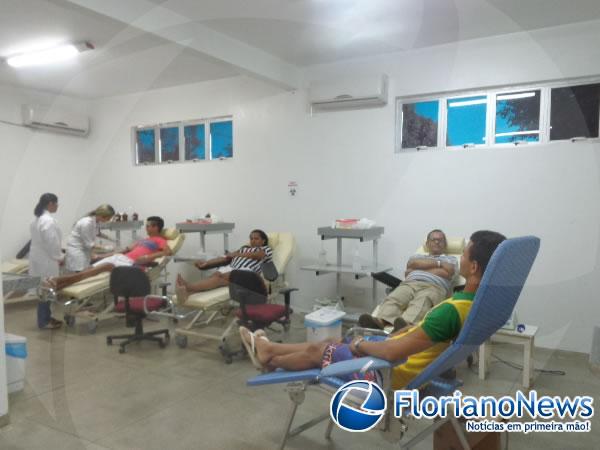 Campanha de Doação Voluntária de Sangue foi realizada com sucesso em Floriano.(Imagem:FlorianoNews)