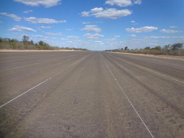 Secretário dos Transportes visita obras do aeroporto em Floriano(Imagem:FlorinoNews)