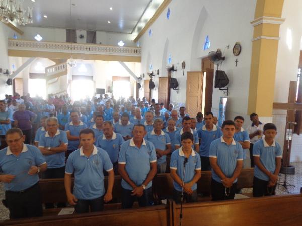 Terço dos Homens festeja seu 6° aniversário de caminhada e evangelização.(Imagem:FlorianoNews)