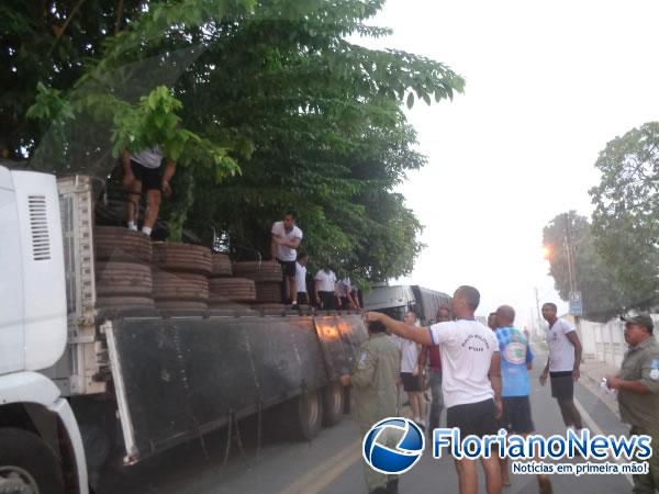 Polícia prende integrante de quadrilha de roubo de caminhões em Floriano.(Imagem:FlorianoNews)
