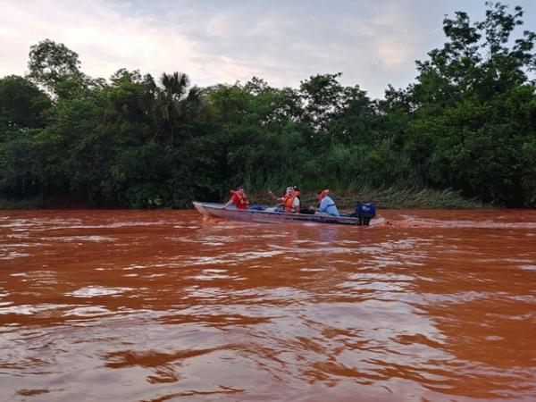 Expedição da Codevasf no Parnaíba tem início em Alto Parnaíba (MA).(Imagem:Cássio Moreira/Codevasf)