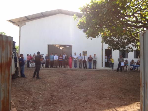 Visita ao Galpão da Cooperativa dos Coletores de Materiais Recicláveis de Floriano.(Imagem:FloriaoNews)