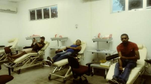 Maçonaria promove campanha de doação de sangue no Hemocentro de Floriano.(Imagem:FlorianoNews)