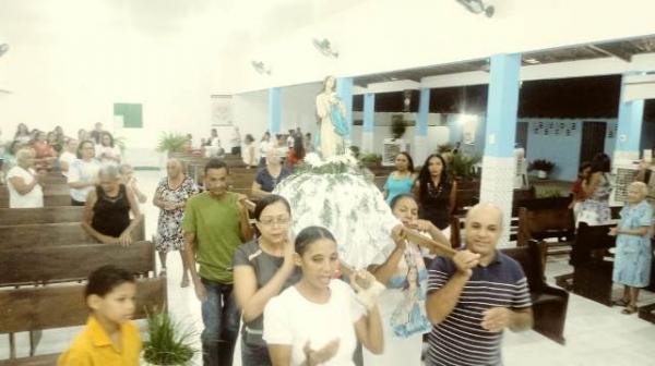 Procissão e missa abrem festejos de Nossa Senhora da Conceição no bairro Irapuá I.(Imagem:FlorianoNews)