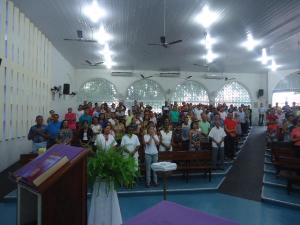 Frei Alfredo toma posse na Paróquia Nossa Senhora das Graças em Floriano.(Imagem:FlorianoNews)