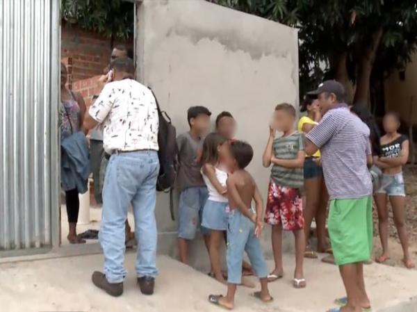 Três pessoas foram mortas dentro de casa em Teresina.(Imagem:Reprodução/TV Clube)