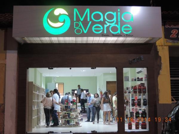 Inaugurada em Floriano a Loja Magia do Verde.(Imagem:ASCOM)