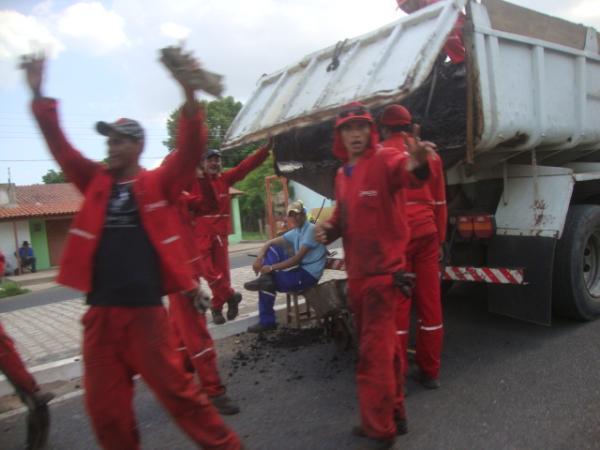 Trabalhadores acessam para Amarelinho(Imagem:redação)