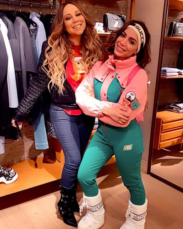 Anitta e Mariah Carey(Imagem:Reprodução/Instagram)