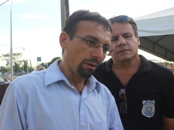 Vilobaldo Carvalho, presidente do Sinpouljuspi.(Imagem:Ellyo Teixeira/G1)