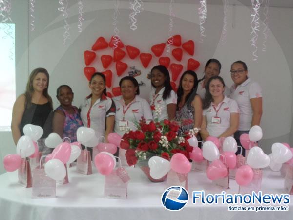 Cajueiro Motos homenageia colaboradoras pela passagem do Dia das Mães.(Imagem:FlorianoNews)