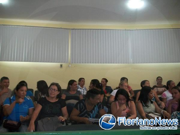  SINSPEM-FLO debateu integralidade dos repasses do FUNDEB para professores.(Imagem:FlorianoNews)