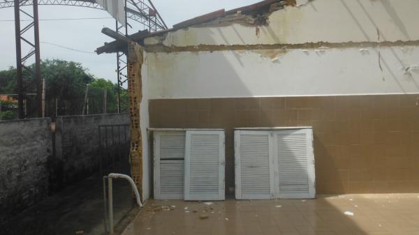 APAE de Floriano: situação de total abandono.(Imagem:FlorianoNews)