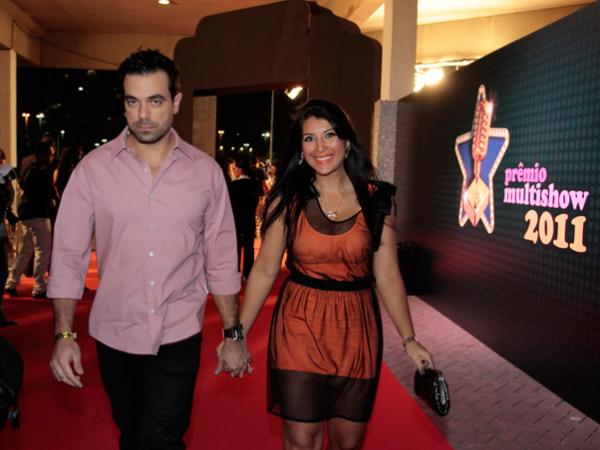 Bruno e Priscila(Imagem:Felipe Panfili/AgNews)