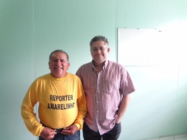 Repórter Amarelinho(Imagem:FlorianoNews)