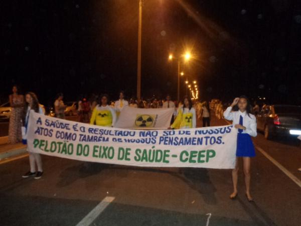 Recorde de público prestigia desfile cívico na Avenida Frei Antônio Curcio.(Imagem:FlorianoNews)