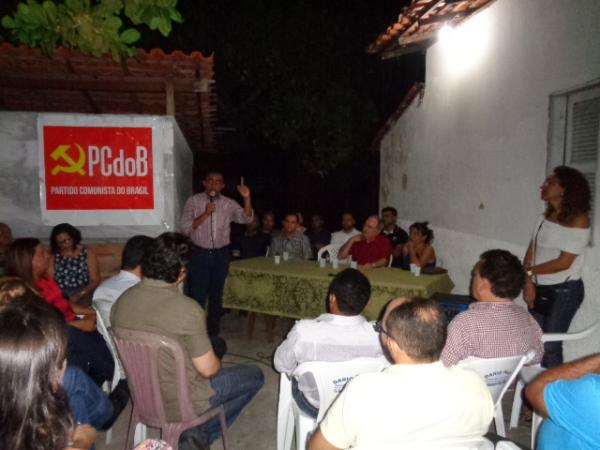 PCdoB realiza ato de formalização de apoio a candidatura de Joel Rodrigues.(Imagem:FlorianoNews)