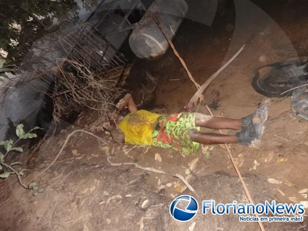 Homem morre eletrocutado às margens do rio Parnaíba durante pescaria.(Imagem:FlorianoNews)