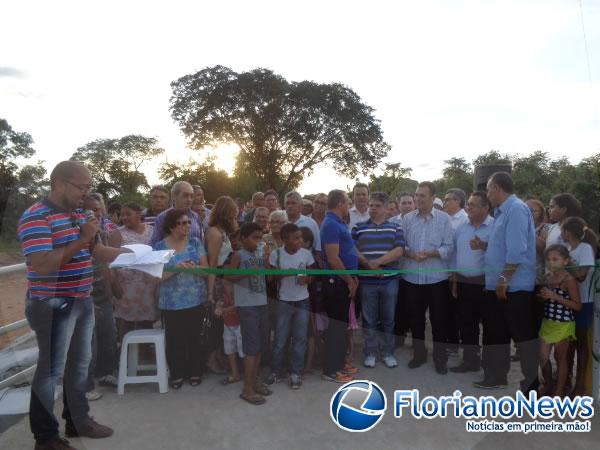 Prefeitura de Floriano inaugura ponte Joaquim Batista no bairro Taboca.(Imagem:FlorianoNews)