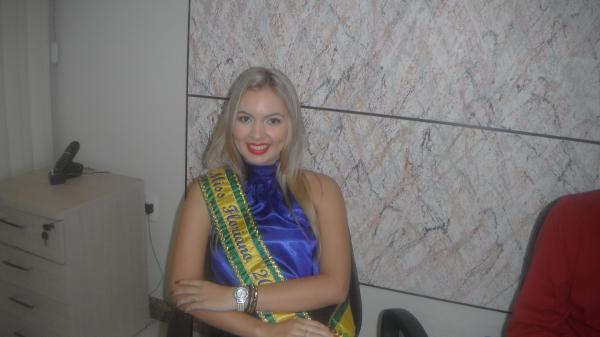 Miss Floriano, Grazielle Moura.(Imagem:FlorianoNews)