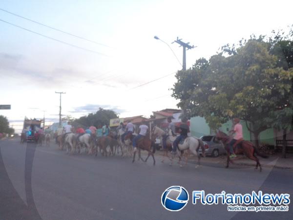 Realizada tradicional Cavalgada do Vaqueiro em Floriano.(Imagem:FlorianoNews)