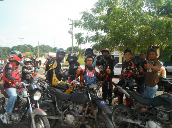 Motoqueiros participaram do 2ª Rally de Guadalupe à Marcos Parente.(Imagem:FlorianoNews)