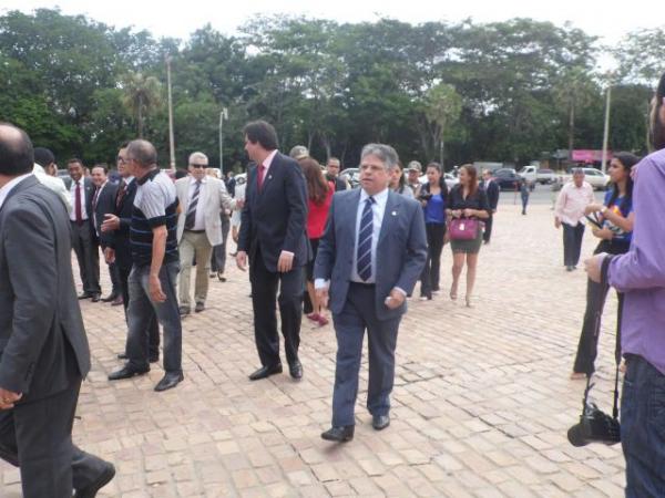 Deputado Gustavo Neiva participa de abertura do ano legislativo 2016.(Imagem:ASCOM)