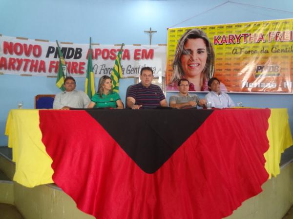PMDB realizou convenção e definiu 8 candidatos a vereadores.(Imagem:FlorianoNews)
