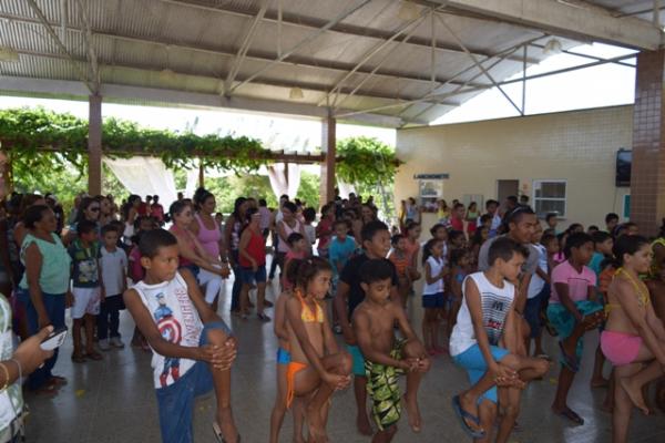 Secretaria de Educação promove dia de lazer para alunos do campo.(Imagem:Waldemir Miranda)