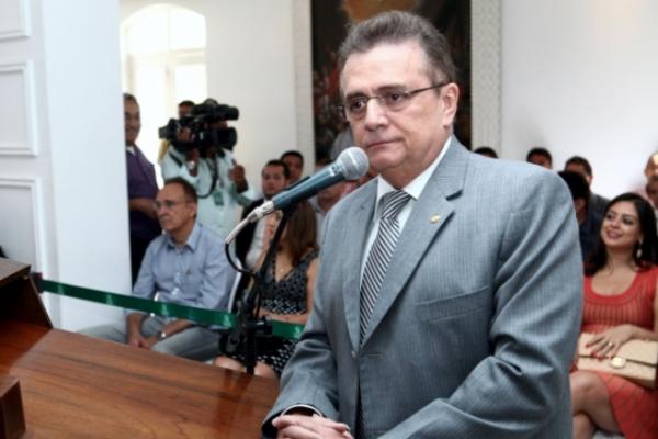 O ex-secretário Flávio Nogueira, que ficou à frente da pasta por nove meses, agradeceu ao governador pela oportunidade.(Imagem:Jorge Henrique Bastos)