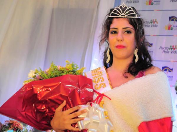 Rebecca Rhaysa Suelen Guedes foi eleita Miss Penitenciária de Pernambuco (Imagem: Divulgação/Paulo Almeida/Seres)