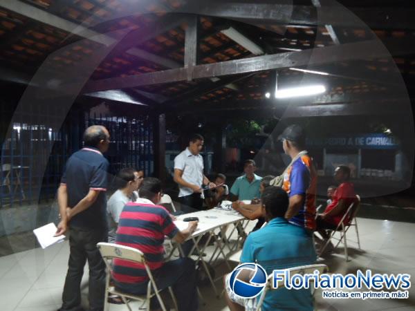 Organizadores discutem Copa Sub-20 de Floriano.(Imagem:FlorianoNews)