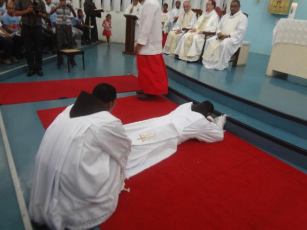 Frei Eduardo Ferreira é ordenado sacerdote em Floriano.(Imagem:FlorianoNews)