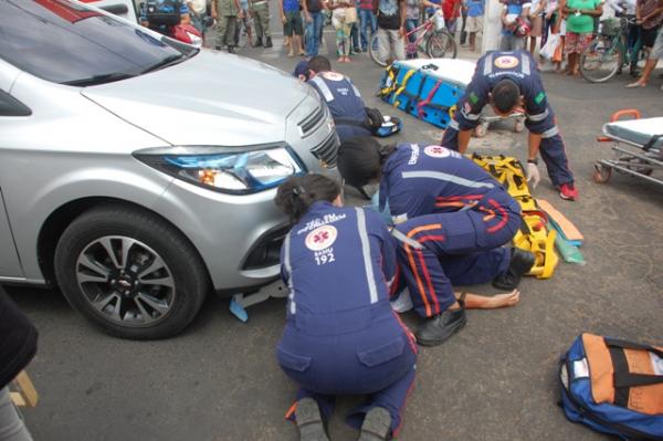 SUTRAN, PM e SAMU simulam socorro às vítimas de acidente de trânsito.(Imagem:Waldemir Miranda)