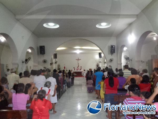 Em Barão de Grajaú, Paróquia de Santo Antônio celebra o Domingo de Ramos. (Imagem:FlorianoNews)