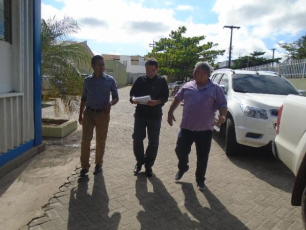 Secretario de Saúde visita obras do HRTN em Floriano.(Imagem:FlorianoNews)