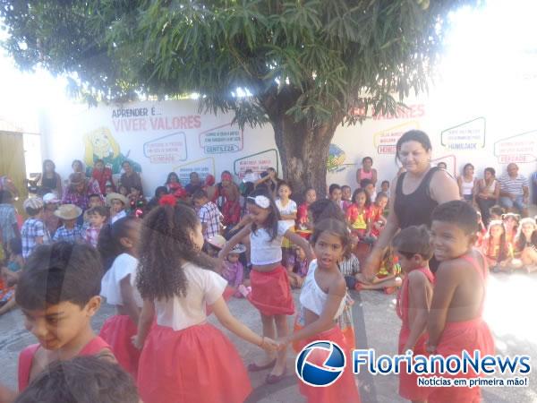 Escola Mega de Floriano comemora o Dia do Folclore.(Imagem:FlorianoNews)