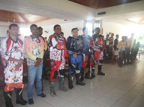 Motoqueiros participaram do 2ª Rally de Guadalupe à Marcos Parente.(Imagem:FlorianoNews)