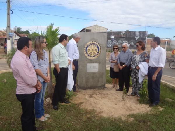 Rotary Clube inaugurou Marco Rotatório em Floriano.(Imagem:FlorianoNews)