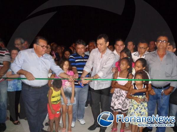 Prefeitura de Floriano inaugura ponte Joaquim Batista no bairro Taboca.(Imagem:FlorianoNews)