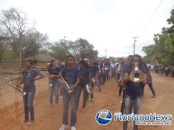 Realizada 1ª Parada Cívica das escolas do campo de Barão de Grajaú.(Imagem:FlorianoNews)