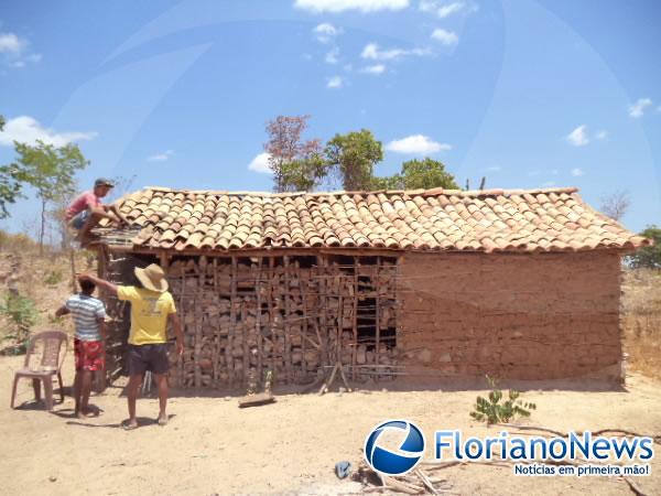 Reintegração de posse em terreno na zona rural gera confusão.(Imagem:FlorianoNews)