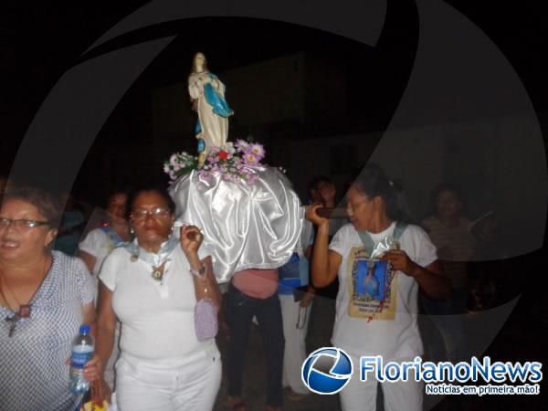 Procissão e missa encerraram o festejo de Nossa Senhora da Conceição em Floriano.(Imagem:FlorianoNews)