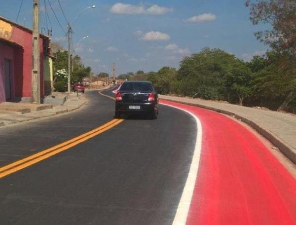 Silas Freire comemora conclusão da Avenida Beira Rio em Floriano.(Imagem:GP1)