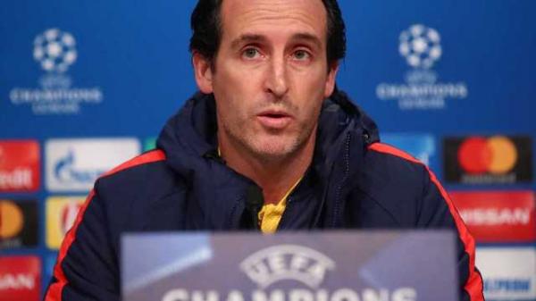 Unai Emery, técnico do Paris Saint-Germain.(Imagem:Michael Dalder/Reuters)